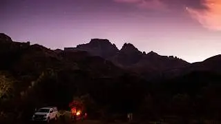 Champagne Castle, Monks Cowl Camp Site