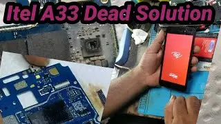 Itel A33 Full Short  repair Step By Step