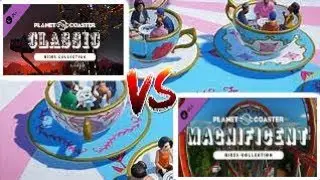 Magnificent rides VS Classic rides DLC (Planet coaster)