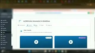 noCRM Action Automation For Workflows: Complete Setup Tutorial