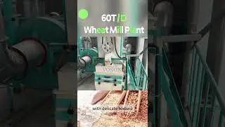 60TPD Wheat Flour Production Line - Efficient Milling Solution | Voson