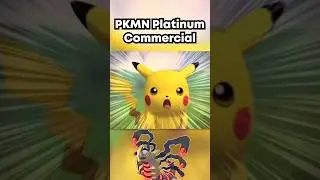 Старая классическая реклама Pokemon Platinum