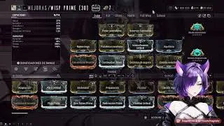 Wisp enfocada en el 4 para lvl cap |  #Warframe #Tennocreate #TheOldPeace #Warframe1999 #WarframeBui