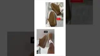 Ugg platform real vs fake