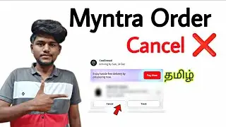 how to cancel order on myntra app / myntra order cancel / myntra app order cancel / tamil