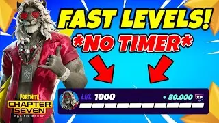 NO TIMER Fortnite XP MAP to LEVEL UP FAST in Chapter 7 Season 1 (Earn XP)
