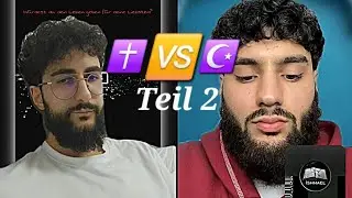 Pavlos & Reza arabpour ✝️ Vs. Mosammel & Ishmael ☪️ Muslim gibt zu, dass Allah s&uuml;ndigt.‼️