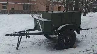Полевая кухня КП-125М на районе