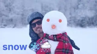 Snow fall in Poland &happy new year  2026 all of you