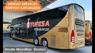 Conoce los NUEVOS Volvo 9800 DD Euro 6 del RENOVADO servicio de TUFESA Titanium Doble Piso
