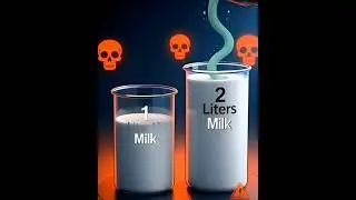 Shocking milk adulteration racket exposed | Milk mixed with chemicals to double volume #shorts