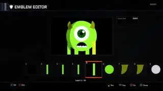Monster inc. Emblem tutorial [Bo3]