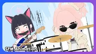 breakcore in a nutshell but it's Blue Archive [SFM Animation]