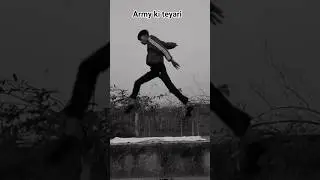 Army ki teyari ll #motivation #quotes #running #physical #exercise #viral #shortvideo #fouji #love