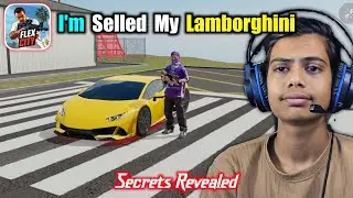 I'm Selling My Favorite Car Lamborghini For Some Money 😭 || Flex City Gameplay
