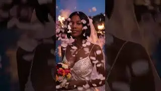 #tiktok #virtualwedding dress