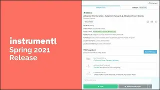 Introducing Instrumentl's Spring 2021 Release