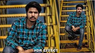 hdr photo effect and Cb editing in photoshop 2018