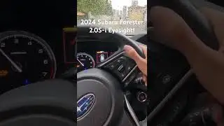 2024 Subaru Forester 2.0S-i Eyesight - Startup!