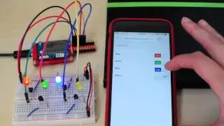 LediMote - Remote-controlled LEDs using Intel Edison and Node.js