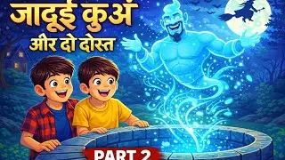 जादूई कुआं और दो दोस्त की कहानी। रहस्य मय कहानी। 