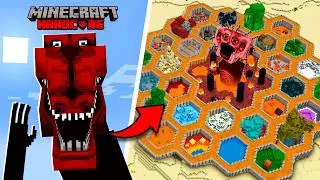 ATRAPÉ TODAS las CRIATURAS de TERROR en Minecraft