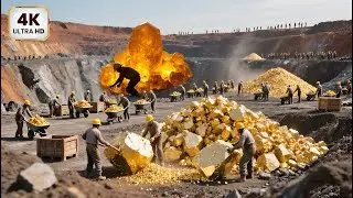 We found a real treasure trove of gold / Crystal treasure hunt