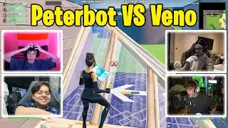 Peterbot VS Veno 4v4 TOXIC Zonewars w/ Pollo, Clix!