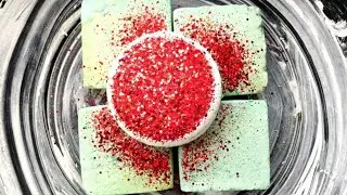 Red Glitter Overload 🔴✨ | PJ Core Reveal | Brutal Chalk Crush ASMR 