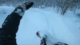 powder day on the Nord Star