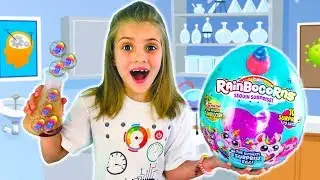 Pretend Toy Lab! BriBri Makes NEW Rainbocorns Series 2 Toys!