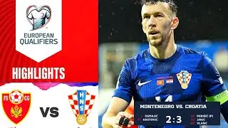 Черногория Хорватия (2-3) Лучшие моменты | Отборочные матчи чемпионата мира | Черногория Хорватия...