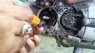 CD70 Motorcycle Engine Oil leakage Problem/magnnet Oil seal And  O Ring Replacement//motorcycle CD7O