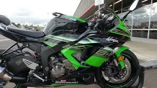 2017 Kawasaki ZX6R KRT / Walk Around / Start Up / Sound Clip