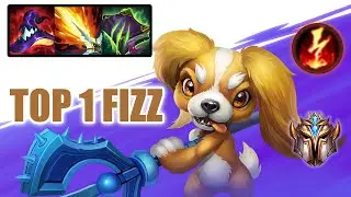 [Wild Rift] Fizz TOP 1  -  RUSH Challenger ranked game + build