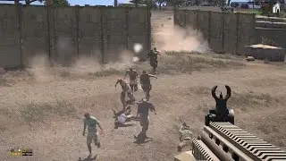 Arma 3 + Exile + Zombie Выходим из Окружения