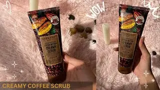 Vibrant Beauty Cocoa Butter Creamy Scrub | REVIEW | FACE AND BODY COFFEE SCRUB | CREAMY |