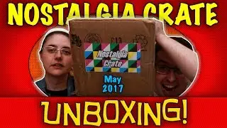 UNBOXING! Nostalgia Crate May 2017 - #DC #Batman #TMNT
