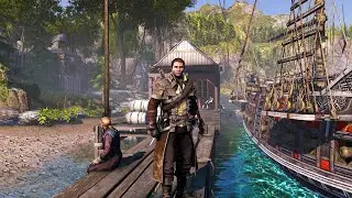 Assassin's Creed Rogue - Free Roam & Brutal Combat 4K Gameplay