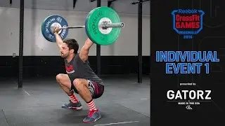 2016 Regional - Individual Event 1 Announcement