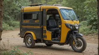 Почему Bajaj RE Camper Trike 2026 идеально подходит для жизни в городском фургоне