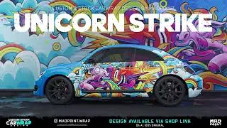 &laquo;Unicorn Strike&raquo; - Custom & Stock CARWRAP Design by MadPoint