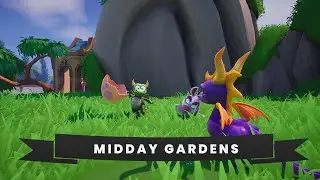 Spyro Reignited Trilogy (Year of the Dragon) - Midday Gardens - All Gems & Eggs [117% Guide]