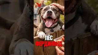Этот пёс просто рад каждому прохожему!