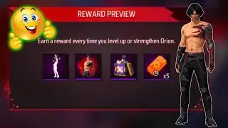 FreeFire New Event Project Crimson | Orion Character Claim | Active Skill Character | WAKE UP YT