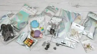 Holographic Hanging Zipper Barrier Bags