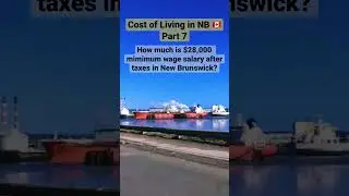 Cost of Living #canada #newbrunswickcanada #internationalstudentsincanada #immigrationcanada #salary