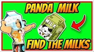 PANDA MILK! - Find the Milks 🥛 (Roblox)