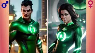 MARVEL & DC Characters Gender Swap Version . All Characters