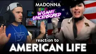 Madonna Reaction American Life (UNCENSORED) BUT WHAT?!? | Dereck Reacts